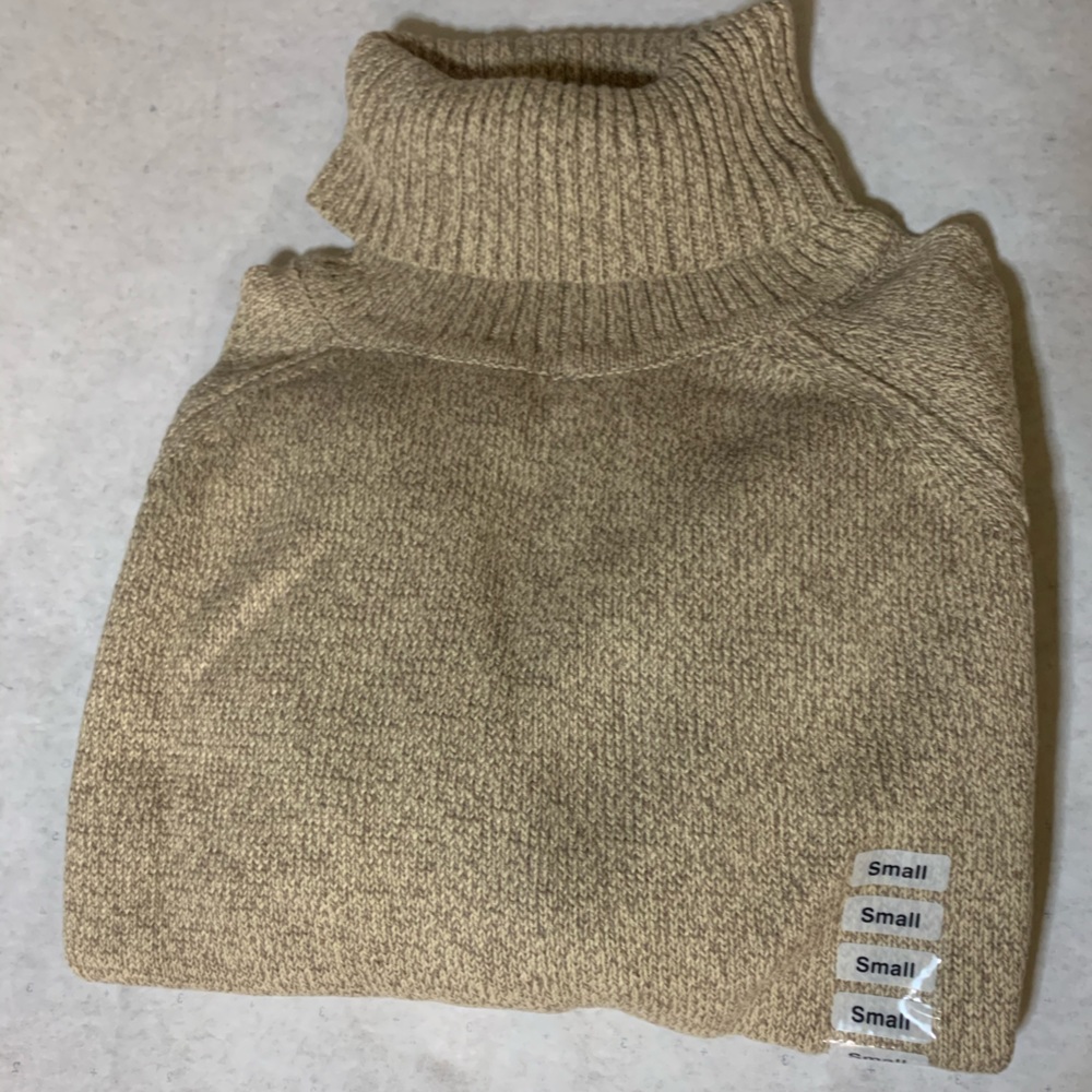 Karen scott knit turtle neck sweater